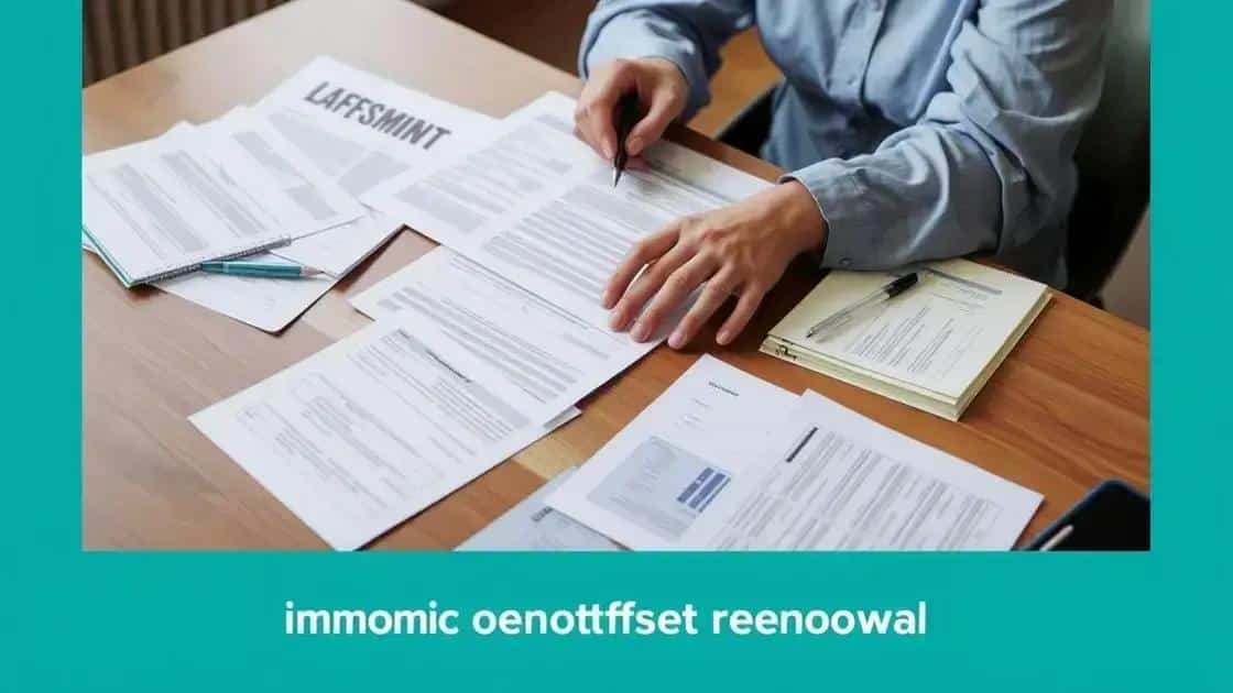 Steps to apply for the offset removal