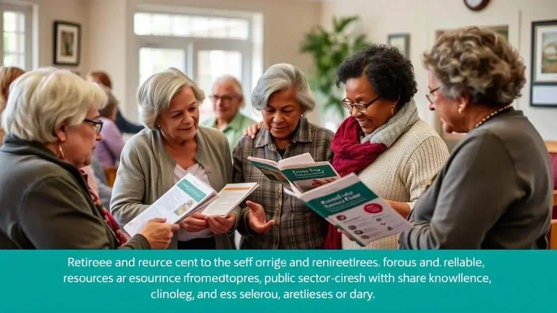 Resources for public sector retirees