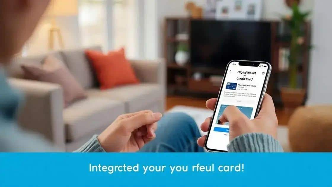 Steps to integrate credit cards with digital wallets