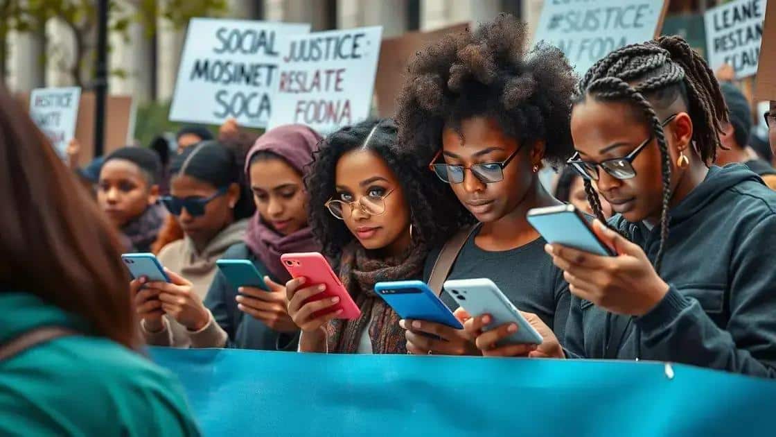 Role of social media in mobilization