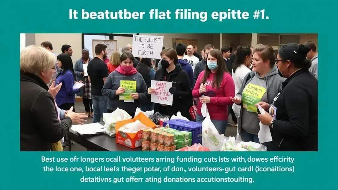 Ways to support local efforts