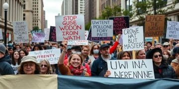 Protest rallies take place across US against Trump policies