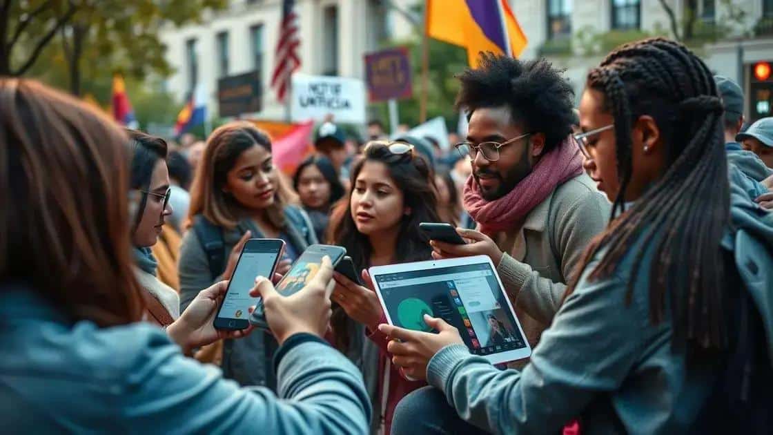 Impact of social media on rally organization