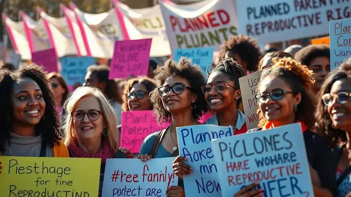 Future of Planned Parenthood and the protest movement
