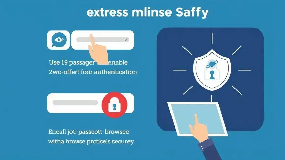 Best practices for online safety
