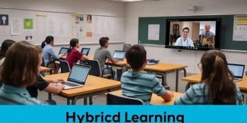 Development of hybrid learning model: a new approach