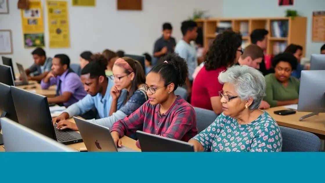 Target audiences for digital literacy programs